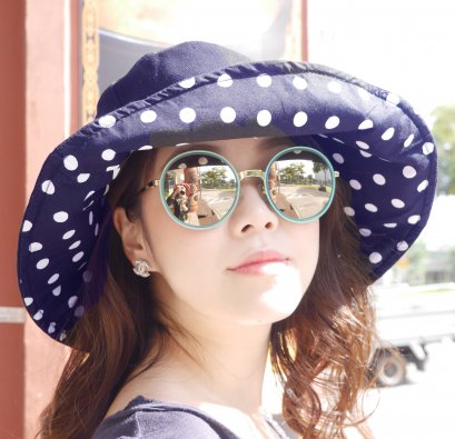 Polka Dotti Navy (Signature ATP Hat)